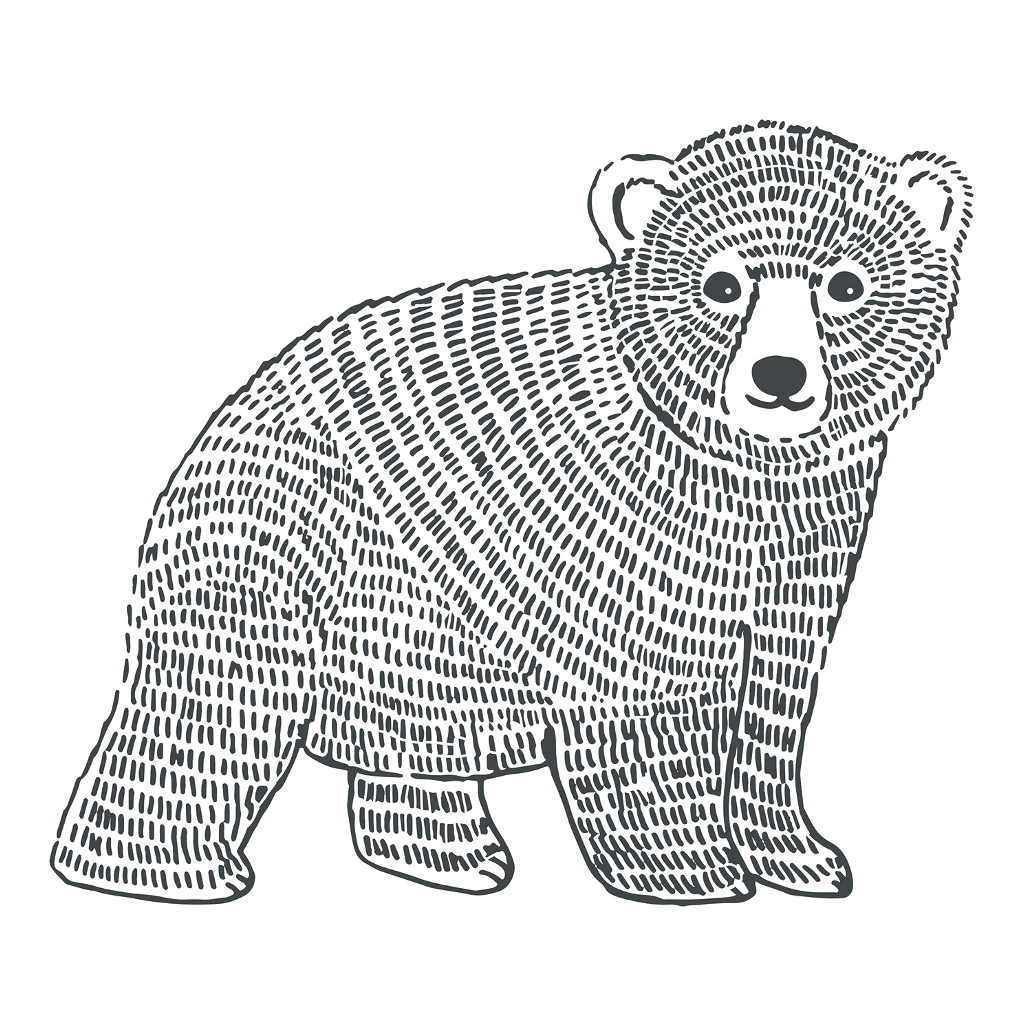 Bear Lilipinso muursticker