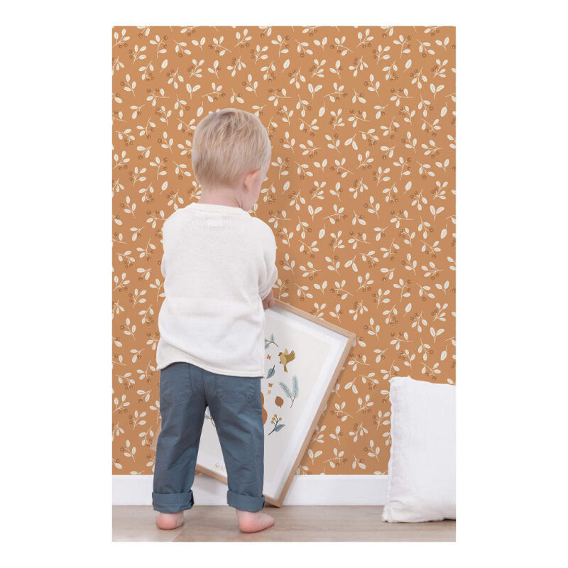 Wild Berries Camel/Camel Lilipinso kinderbehang 50 cm x 10 m