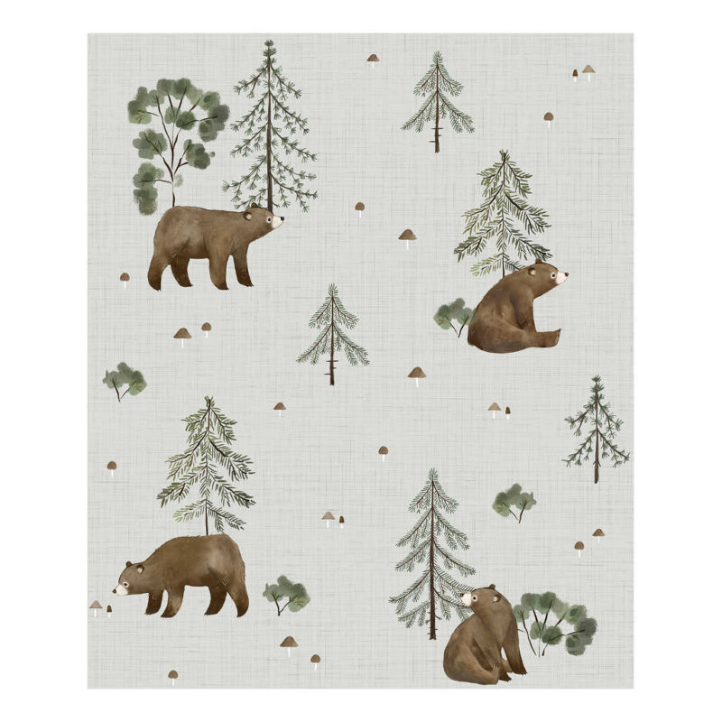 Mountain & Bears Lilipinso kinderbehang 50 cm x 10 m