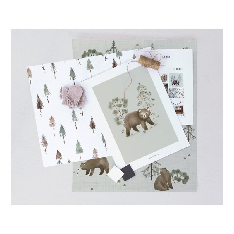 Pine Woods Lilipinso kinderbehang 50 cm x 10 m