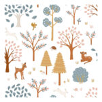 Forest Living Deer Lilipinso kinderbehang 50 cm x 10 m