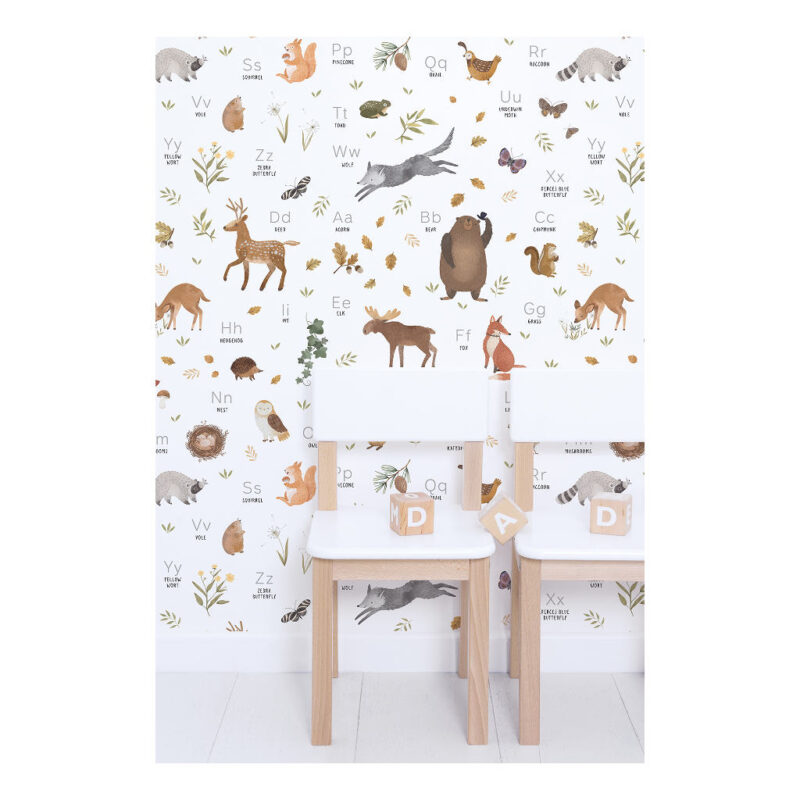 Forest Abc Lilipinso kinderbehang 50 cm x 10 m