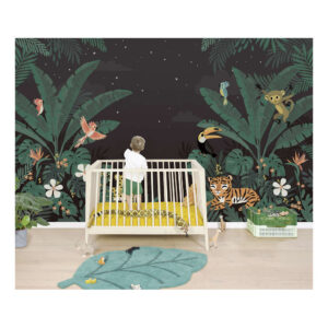 Jungle Night Lilipinso kinderbehang muurschildering 400 x 248 cm