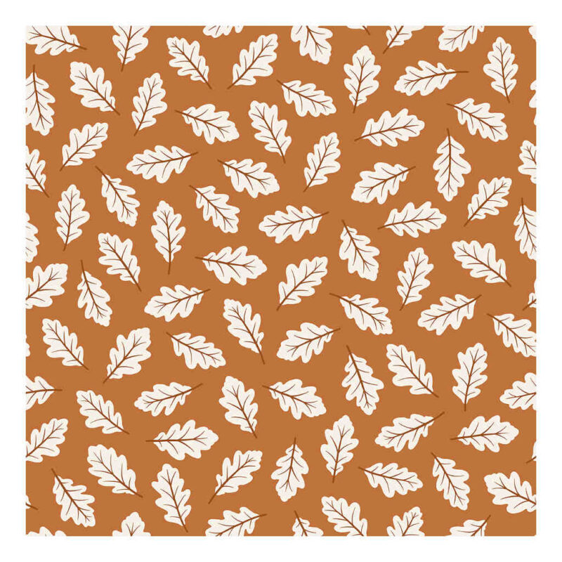 Oak Leaves Camel Lilipinso kinderbehang 50 cm x 10 m