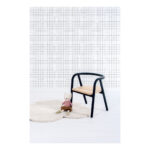 Grid White Background Lilipinso kinderbehang 50 cm x 10 m