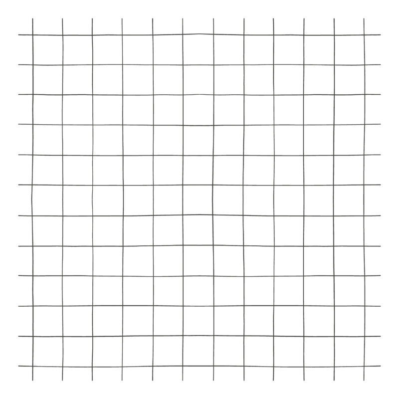 Grid White Background Lilipinso kinderbehang 50 cm x 10 m