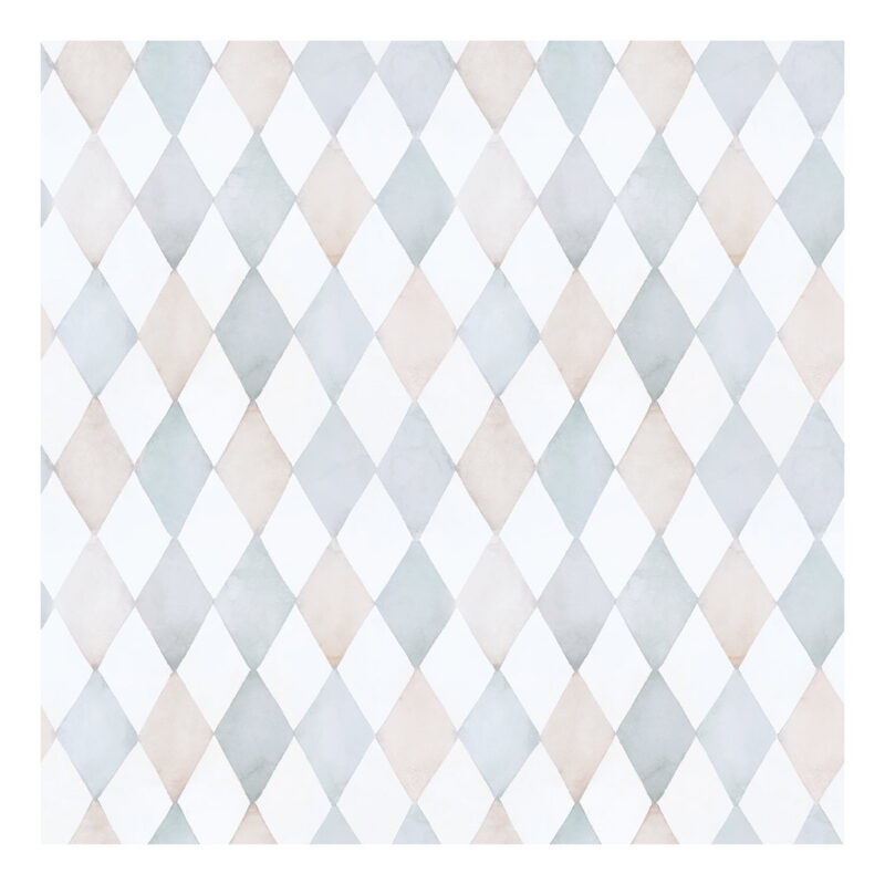 Harlequin Blue Lilipinso kinderbehang 50 cm x 10 m