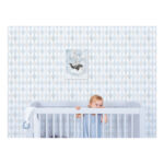 Harlequin Blue Lilipinso kinderbehang 50 cm x 10 m