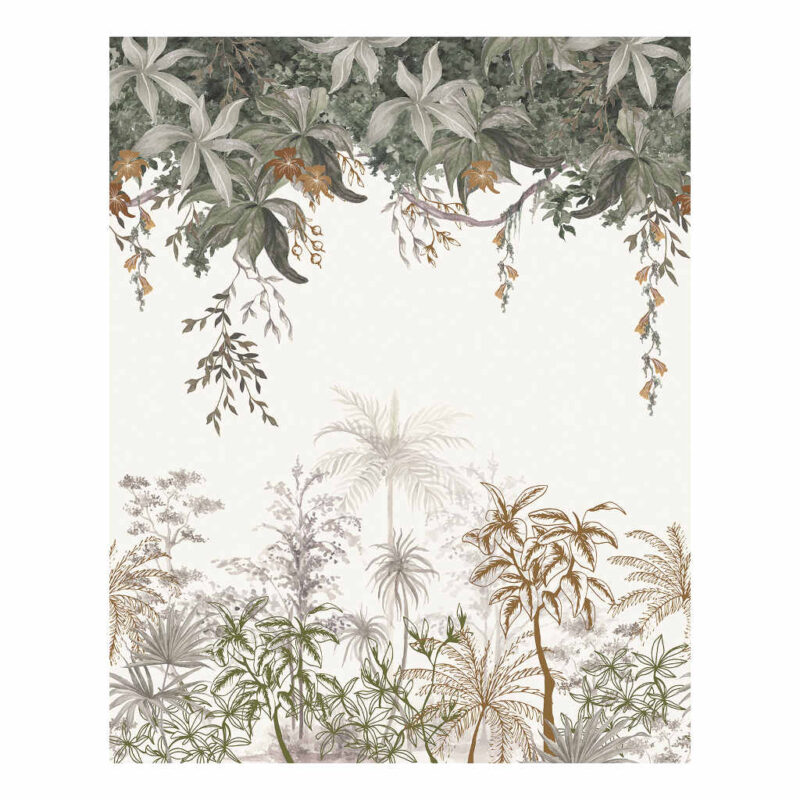 Jungle Landscape Lilipinso kinderbehang muurschildering 200 x 248 cm