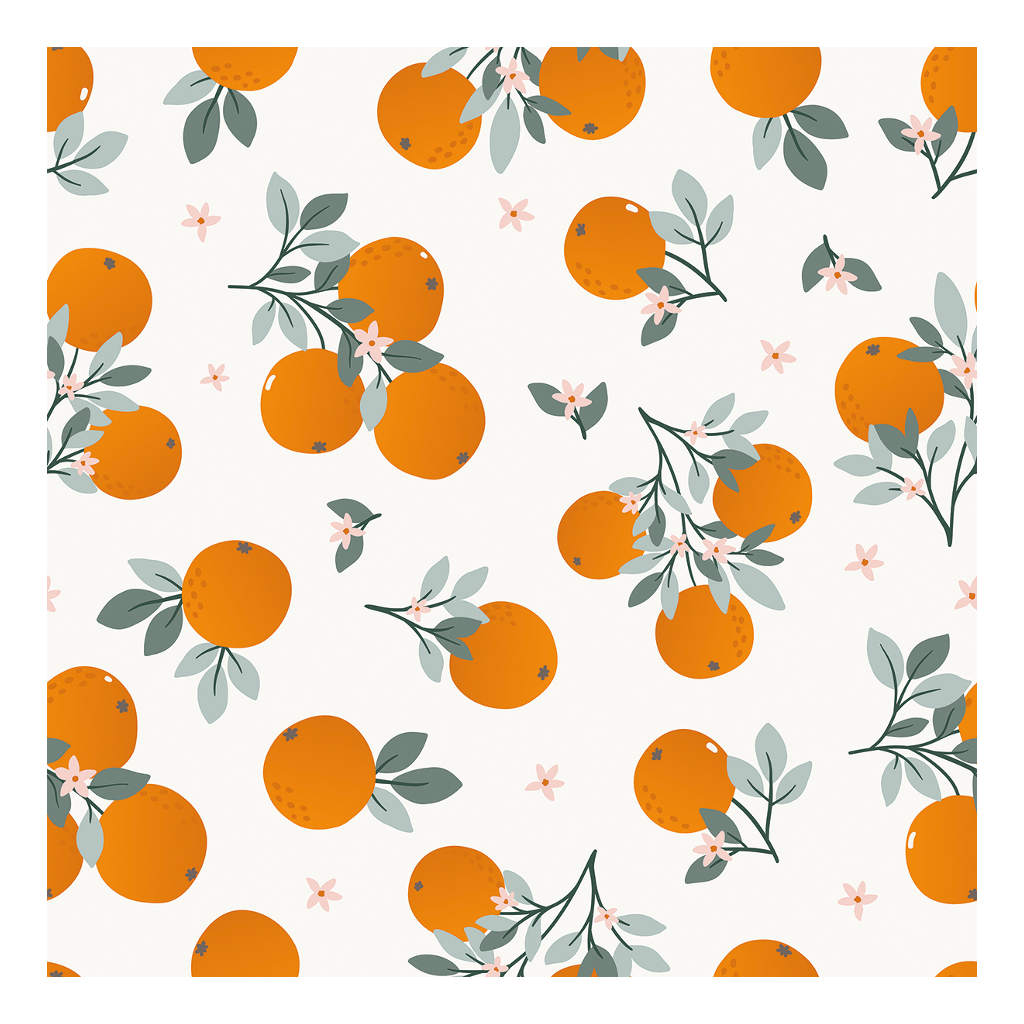 Tangerine Lilipinso kinderbehang 50 cm x 10 m