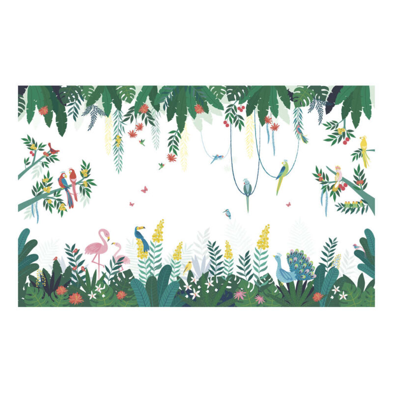 Tropical Mood Lilipinso kinderbehang muurschildering 400 x 248 cm