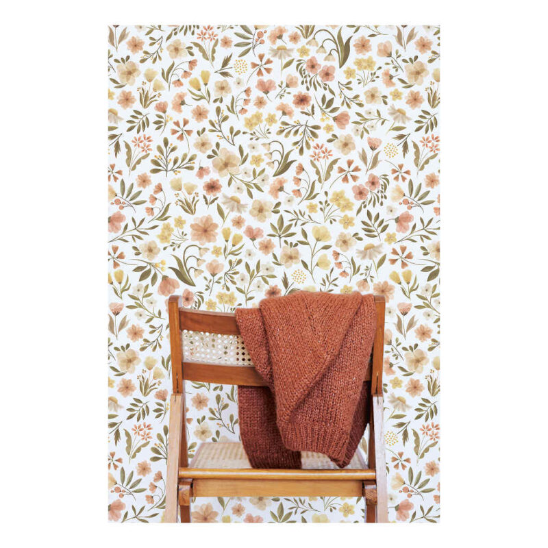 Vintage Flowers Lilipinso kinderbehang 50 cm x 10 m