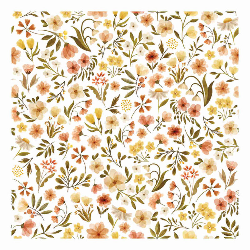 Vintage Flowers Lilipinso kinderbehang 50 cm x 10 m