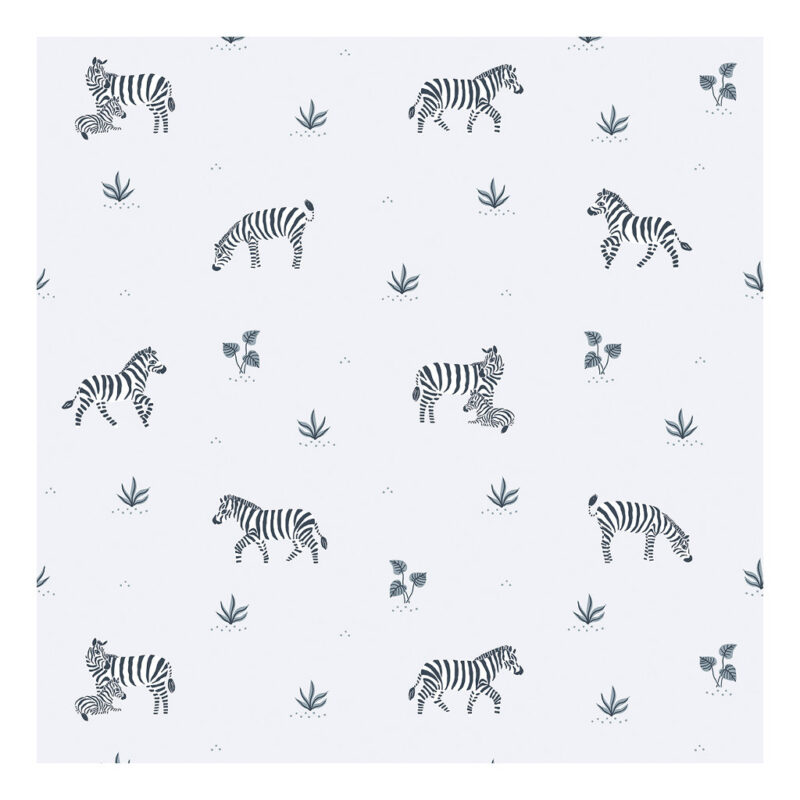 Zebras Panorama Lilipinso kinderbehang 50 cm x 10 m