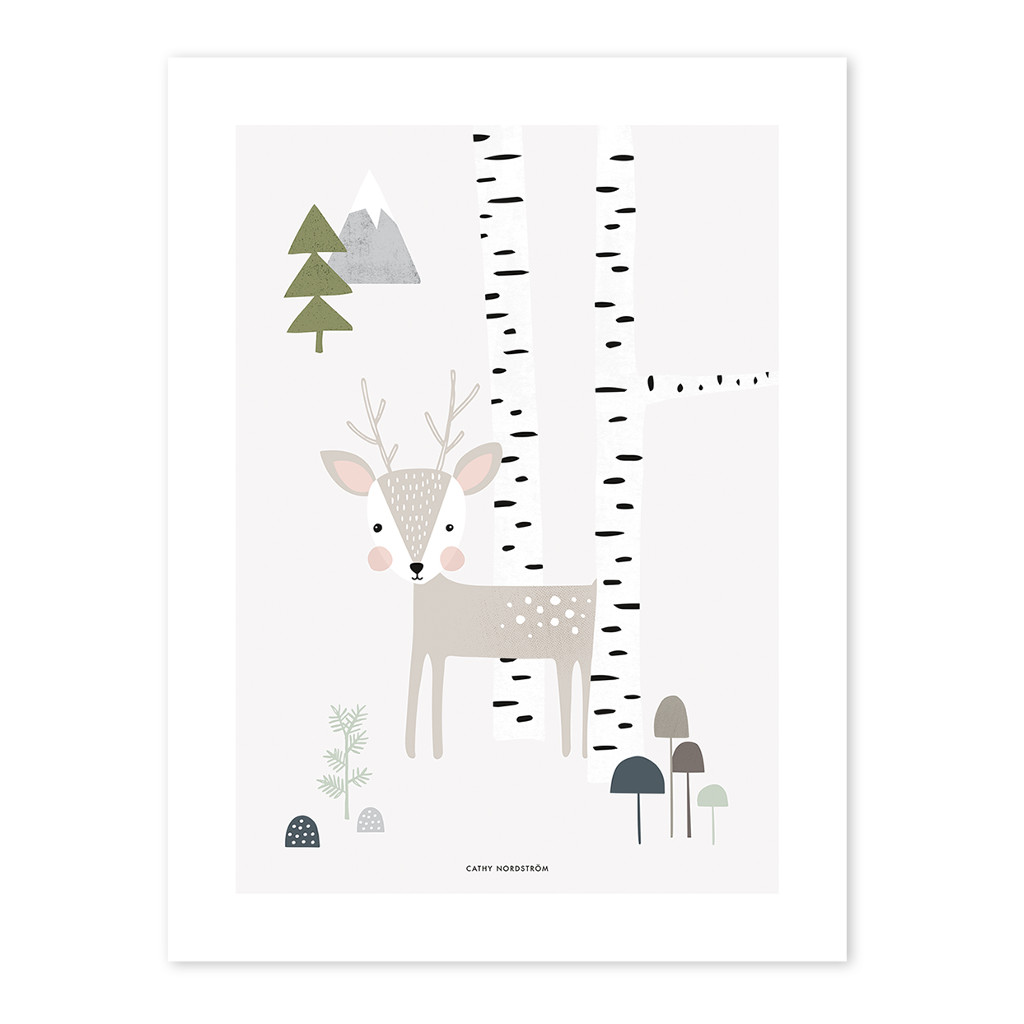 Fawn Lilipinso poster 30 x 40 cm