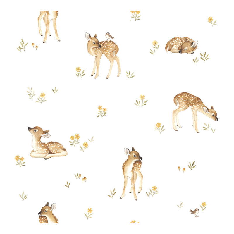 Fawn Lilipinso kinderbehang 50 cm x 10 m