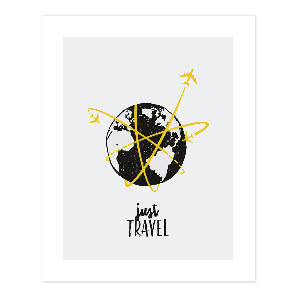 Just Travel Lilipinso poster 40 x 50 cm