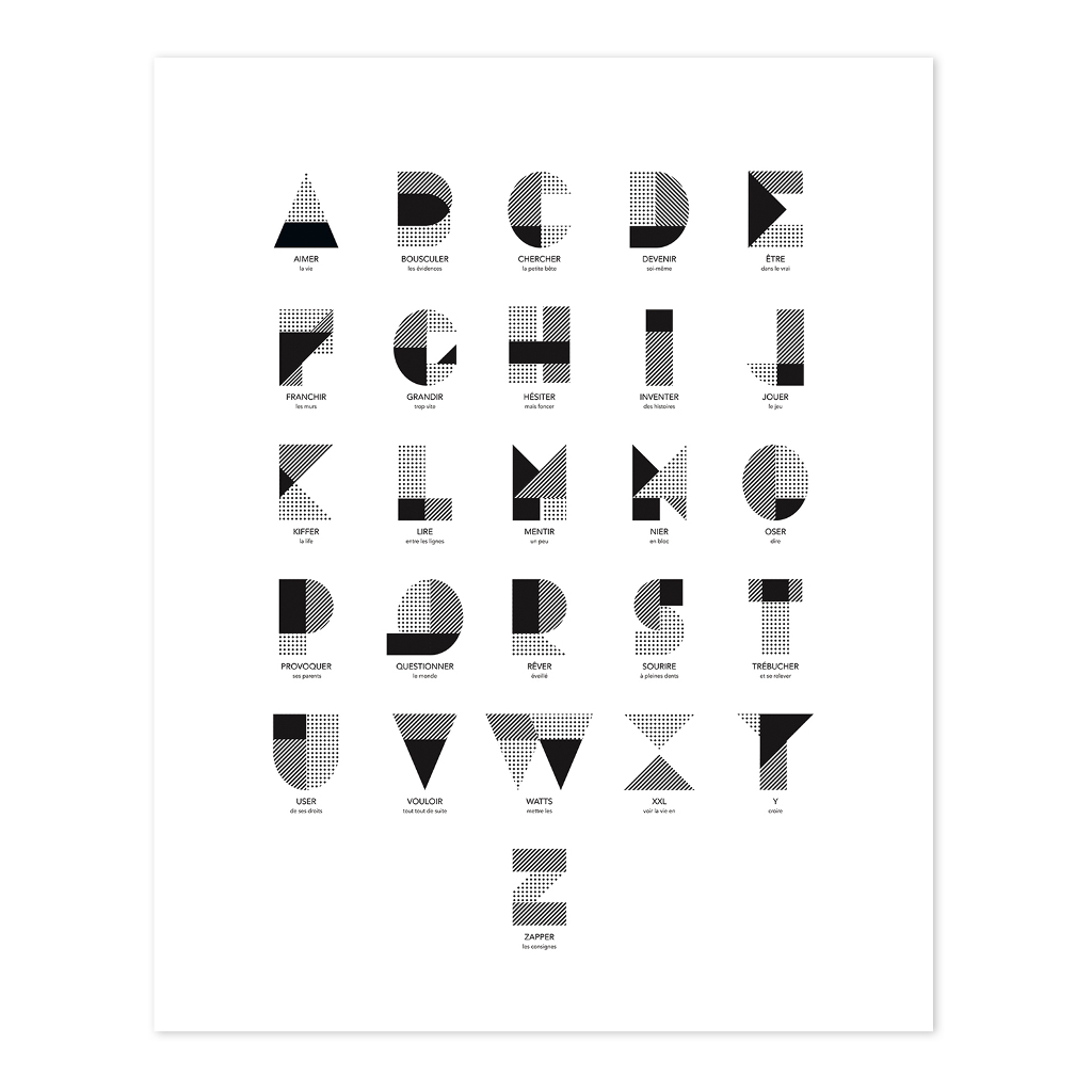 My Abc Lilipinso poster 40 x 50 cm cm