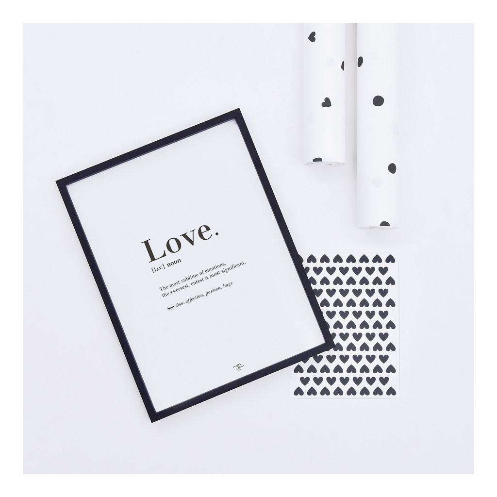 Love Lilipinso poster 30 x 40 cm