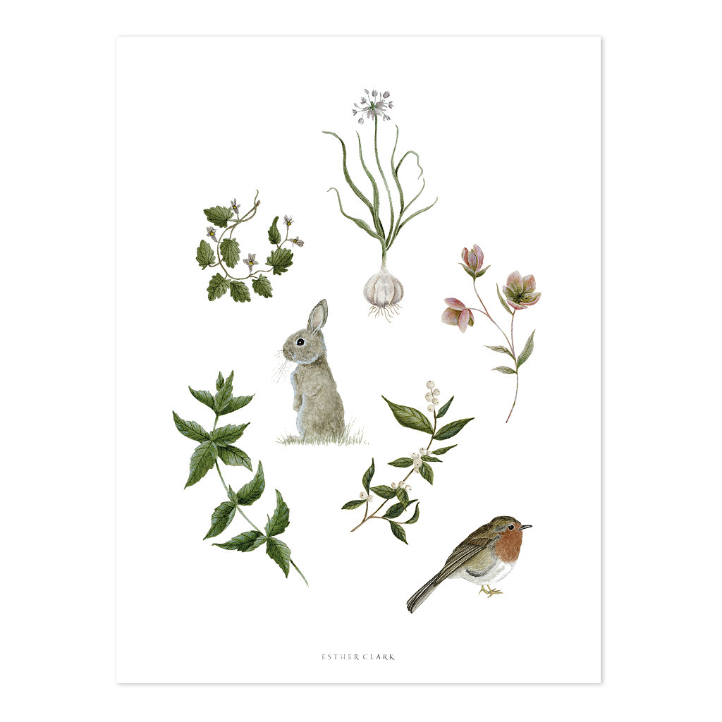 Winter Tale Lilipinso poster 30 x 40 cm