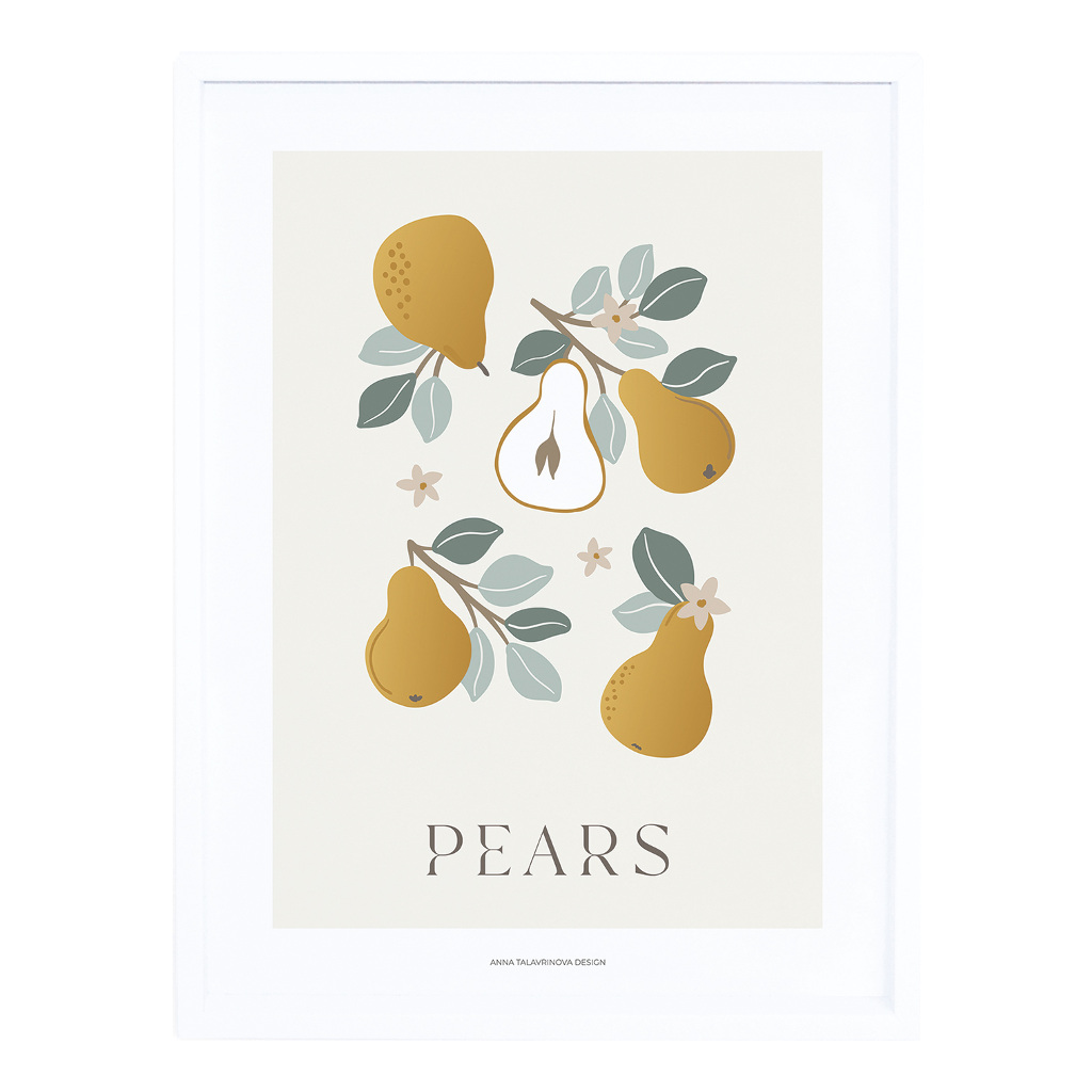 Pears Lilipinso poster 30 x 40 cm