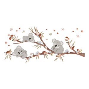  Sleepy Koalas Lilipinso muursticker decoratie xl