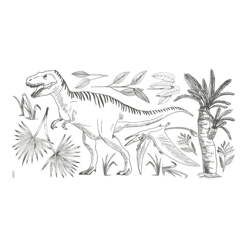 T-Rex Lilipinso muursticker decoratie xl