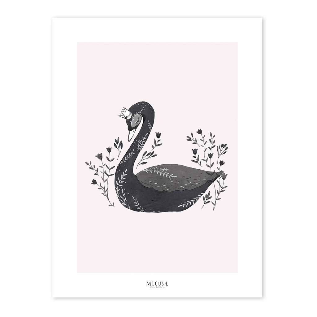 The Black Swan Lilipinso poster 30 x 40 cm