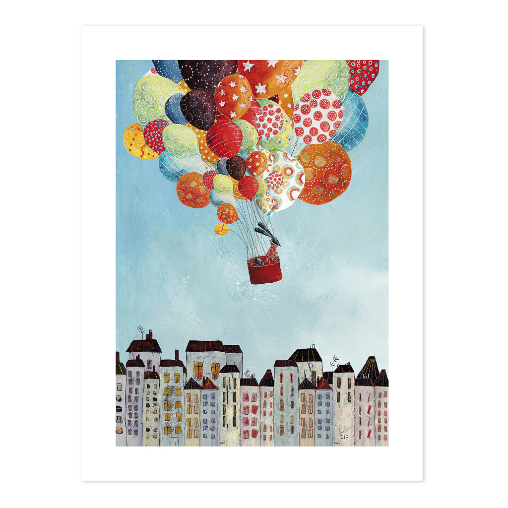 Trip Over The City Lilipinso poster 30 x 40 cm