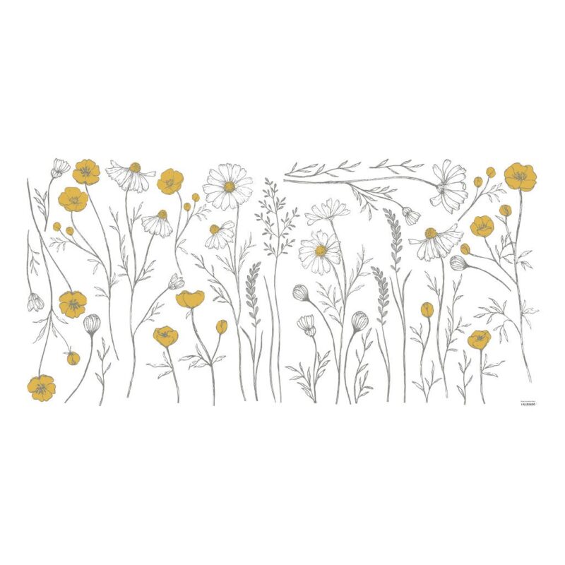 Meadow Flowers Big Lilipinso muursticker decoratie xl