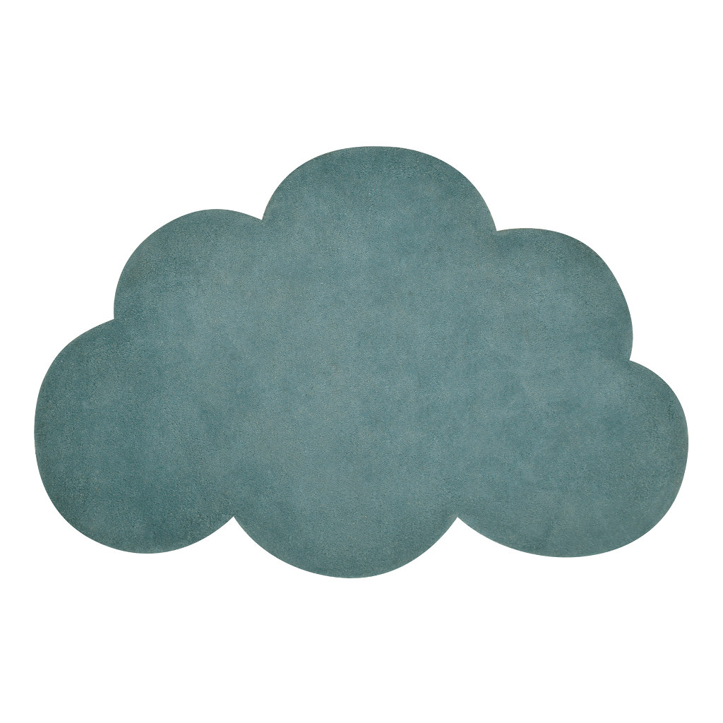 Cloud Shape Jungle Lilipinso vloerkleed 67 x 100 cm