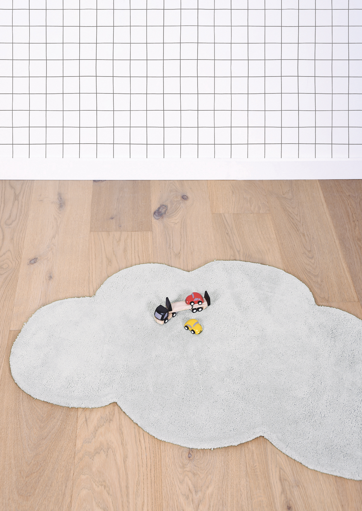 Cloud Shape Micro Chip Lilipinso vloerkleed 67 x 100 cm