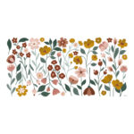  Large Pretty Flowers Lilipinso muursticker decoratie xl